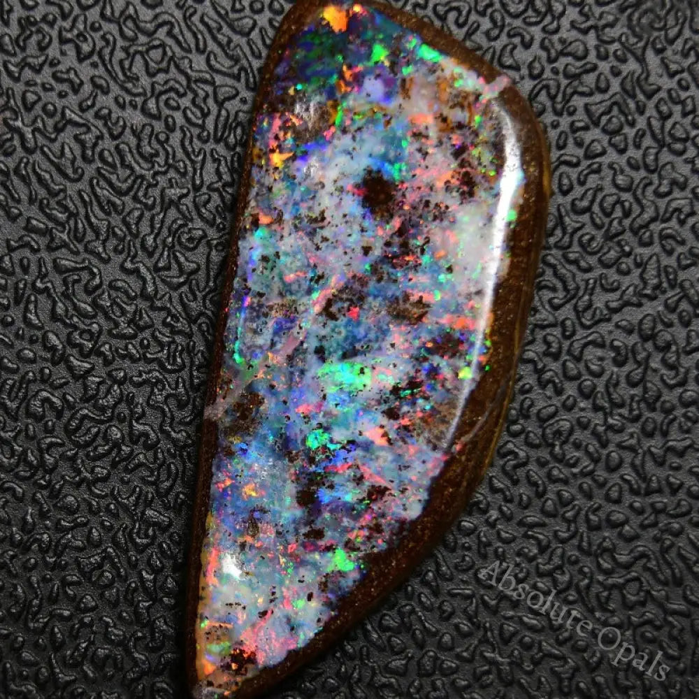 13.31 Cts Australian Boulder Opal Cut Stone