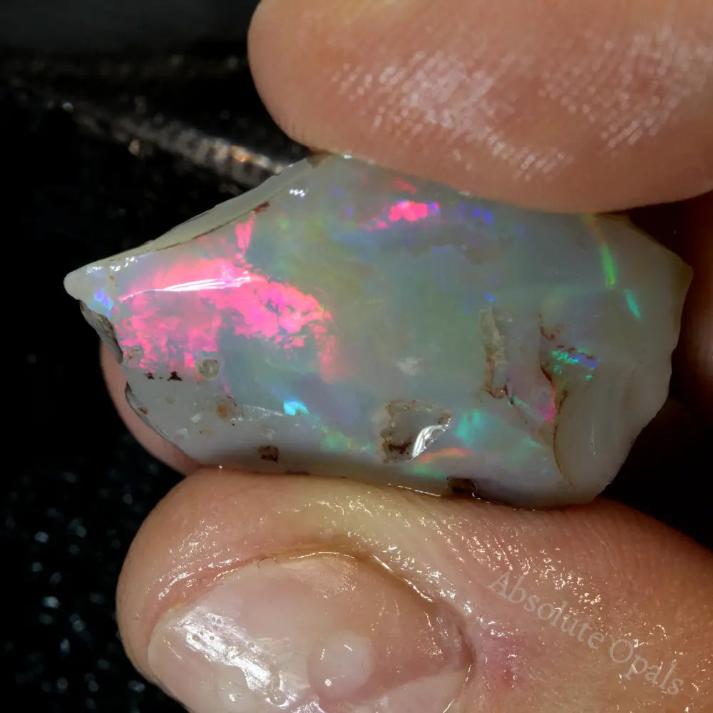 13.40 Cts Rough Opal Rub Lightning Ridge