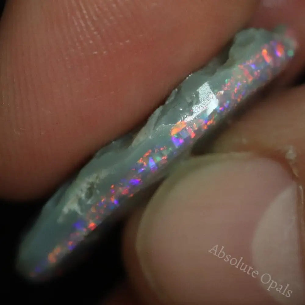 13.45 Cts Single Opal Rough Loose Rub Gem Stone 22.7X20.0X4.6 Mm