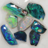 13.60 Cts Australian Rough Opal Parcel Rubs Lightning Ridge Cmr