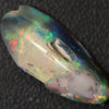 Australian Semi Black Opal Rough, Lightning Ridge, Polished Specimen, Natural Red Green Blue Stone