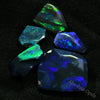 Australian Black Rough Opal Parcel Lightning Ridge