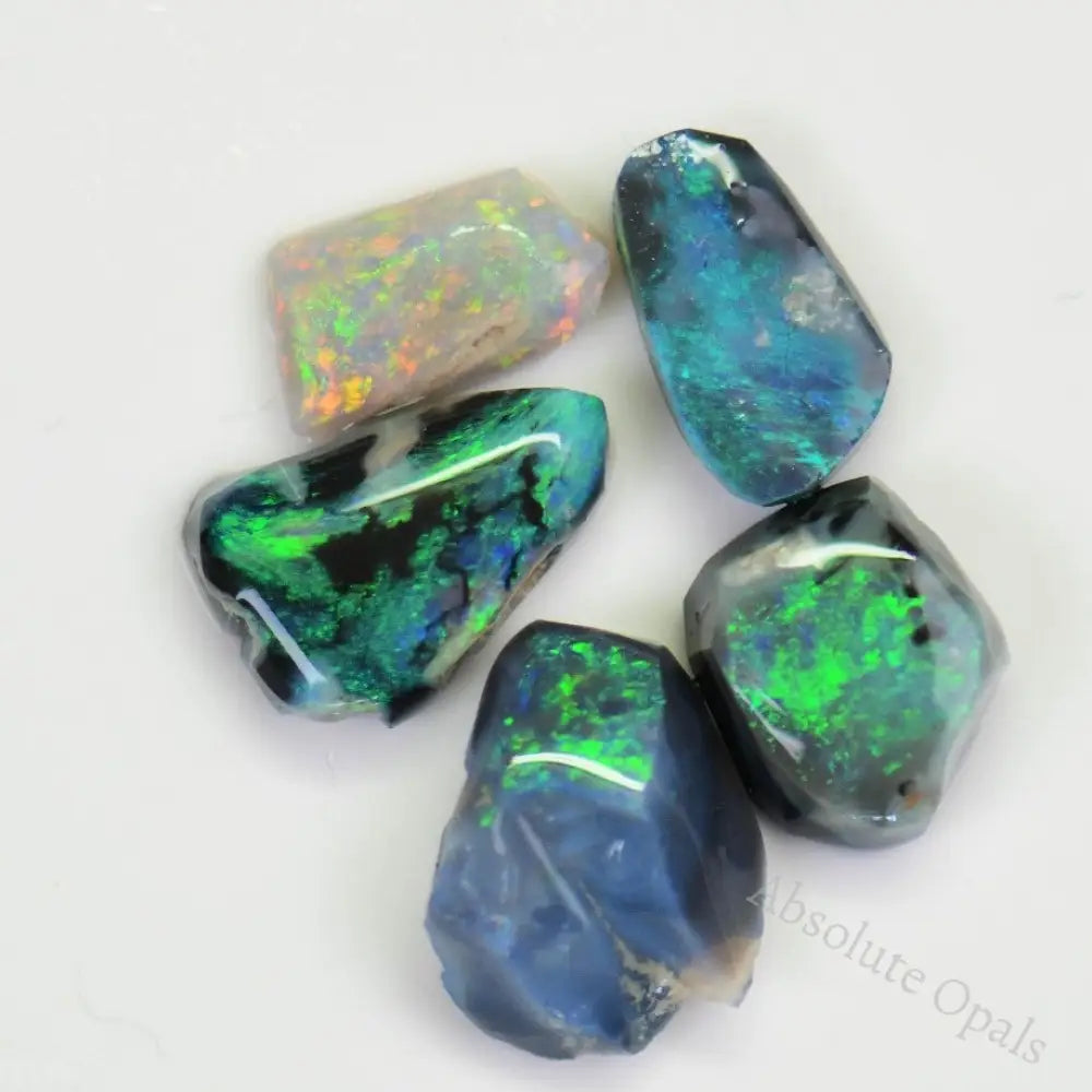 Australian Opal Rough Parcel, Rubs Lightning Ridge