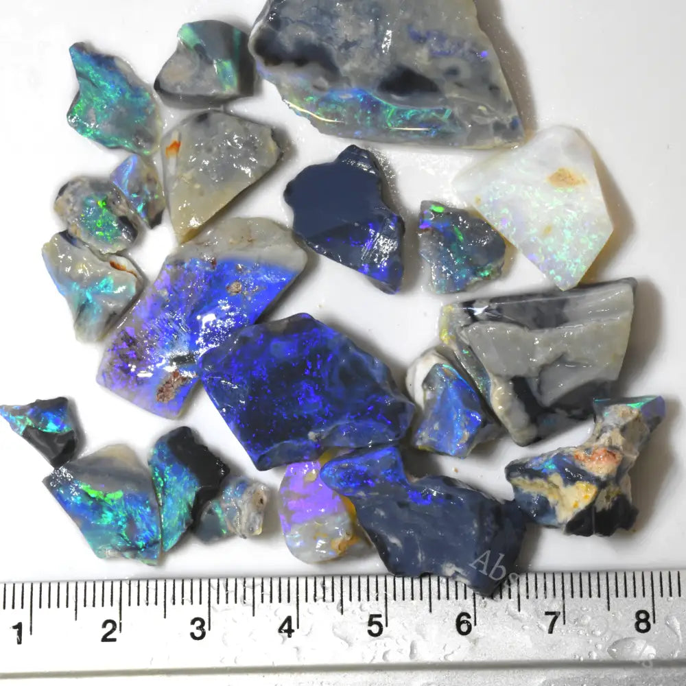 Australian Rough Opal Parcel, Rubs Lightning Ridge Gem offcuts