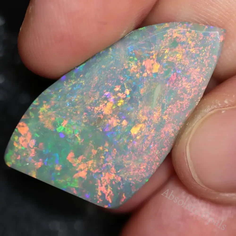 14.0 Cts Australian Solid Rough Opal Lightning Ridge Loose Rub