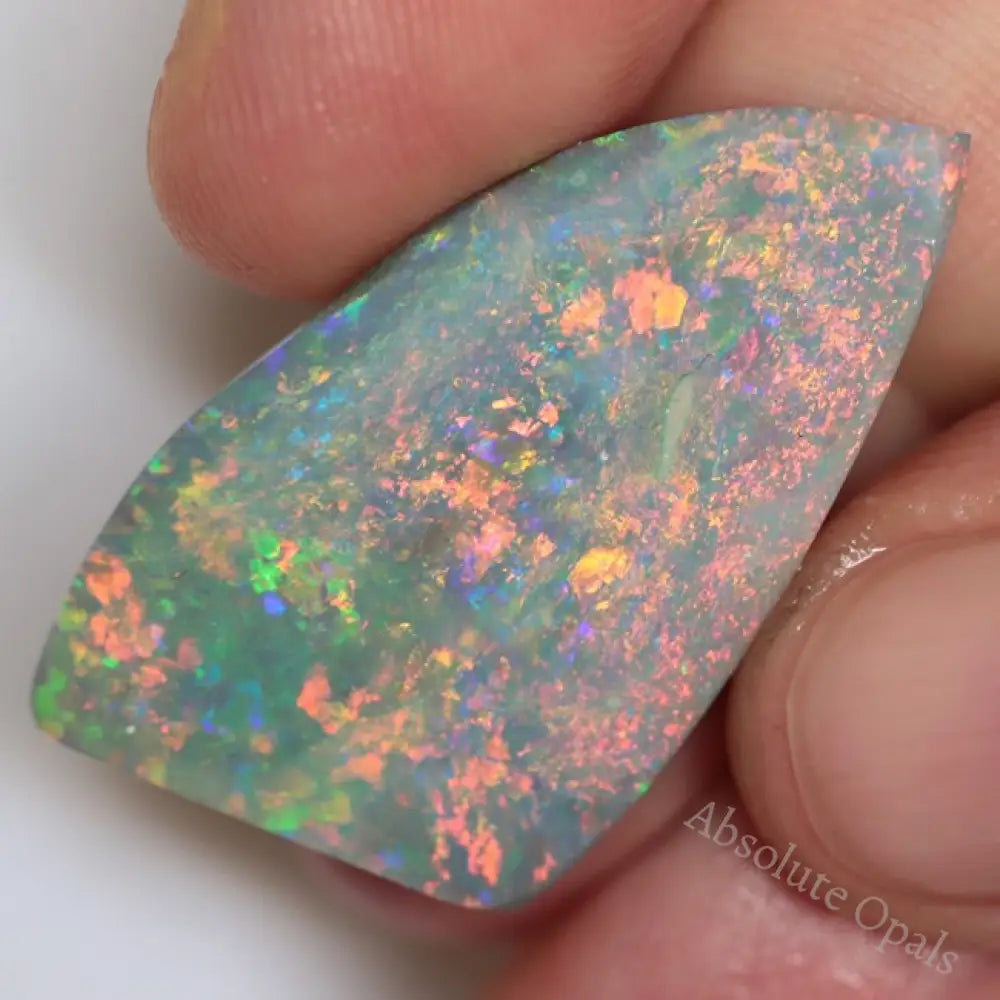 14.0 Cts Australian Solid Rough Opal Lightning Ridge Loose Rub