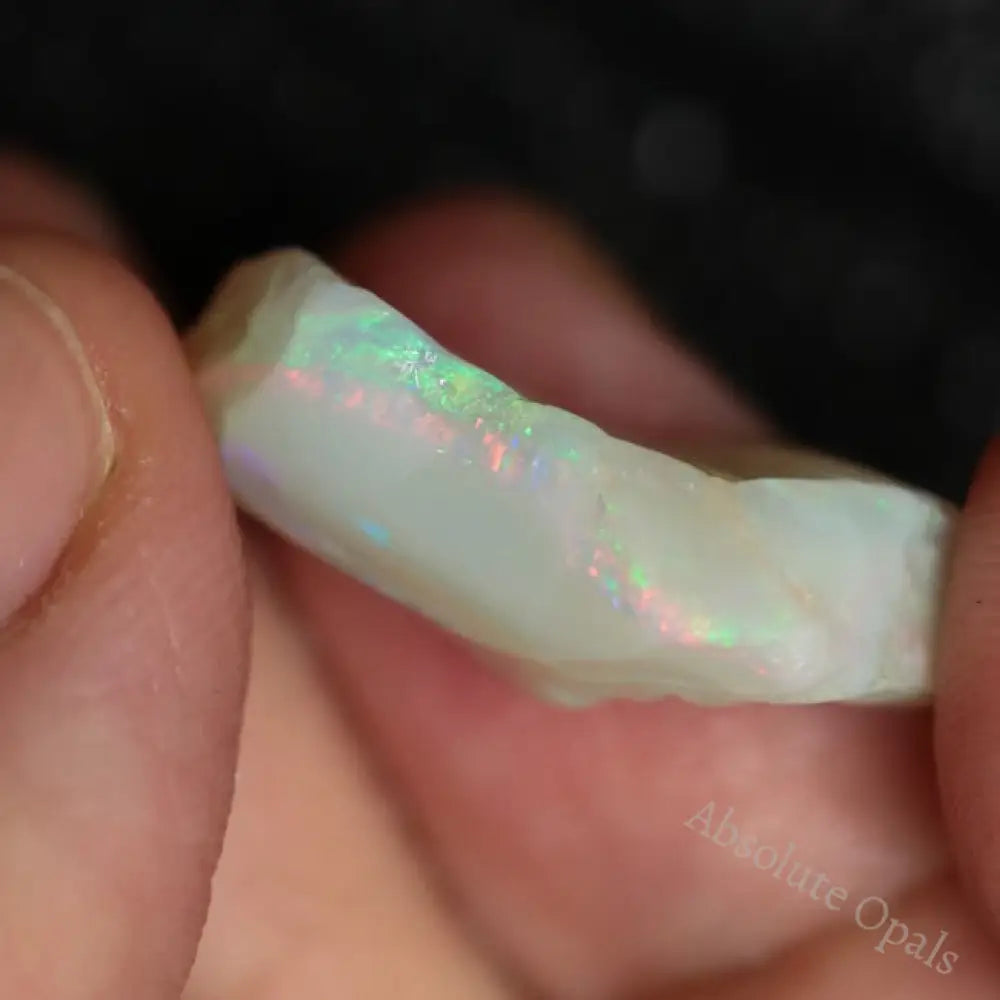 14.0 Cts Single Opal Rough For Carving L 24.4X14.0X9.0 Mm