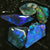 14.30 Cts Australian Rough Black Opal Parcel Rubs Lightning Ridge Cmr