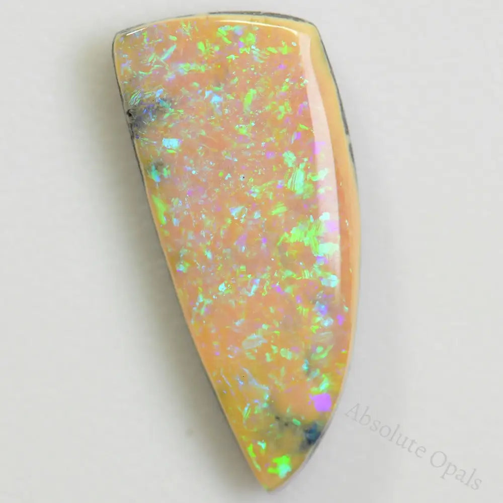 14.34 Cts Australian Boulder Opal Cut Stone