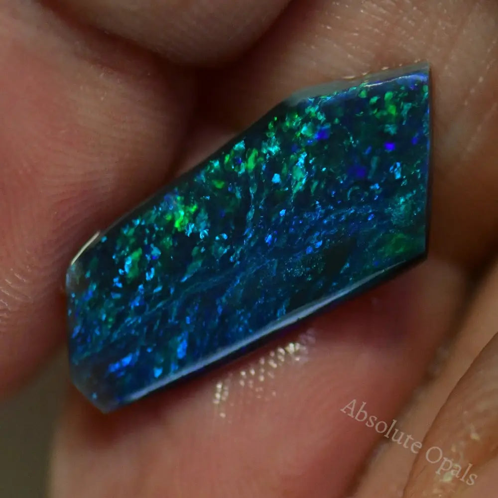black blue opal