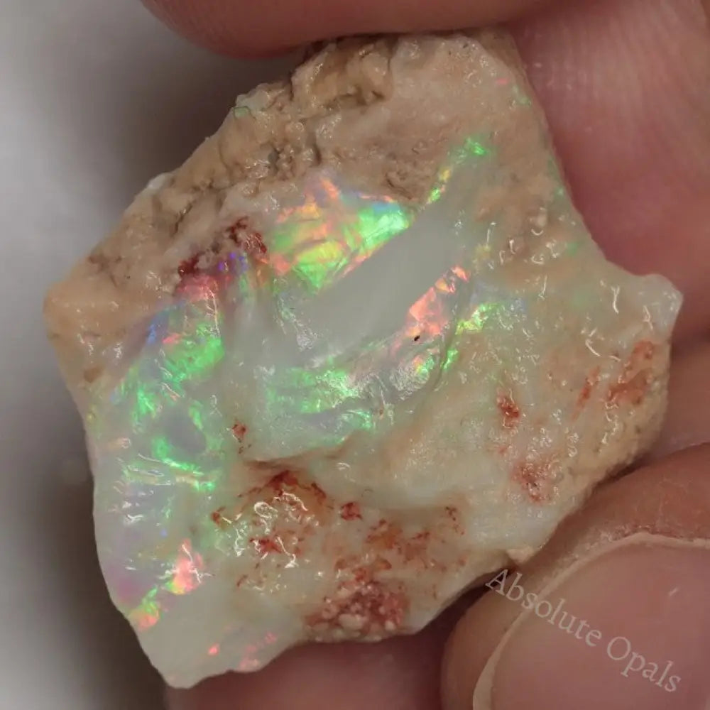 14.50 Cts Australian Lightning Ridge Opal Rough For Carving