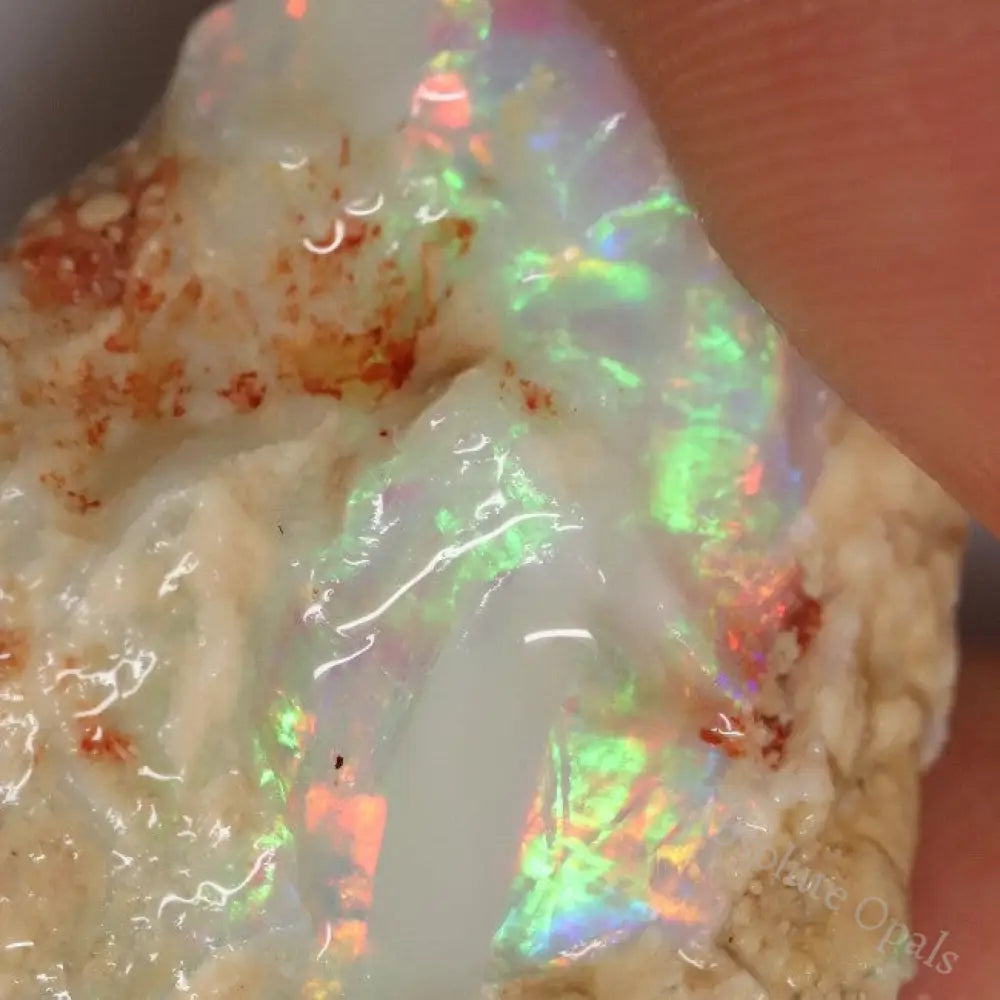 14.50 Cts Australian Lightning Ridge Opal Rough For Carving