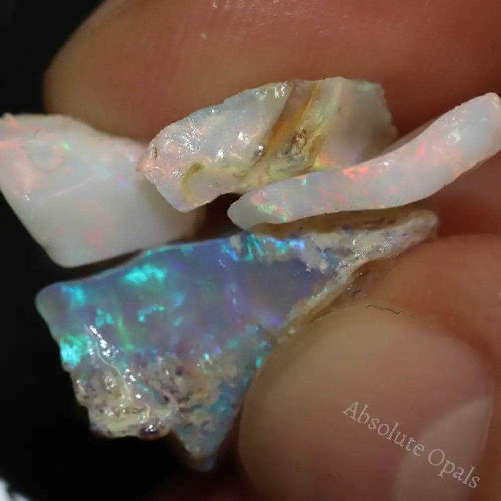 Black Opal Rough, Lightning Ridge Parcel Stones Media 1 of 6