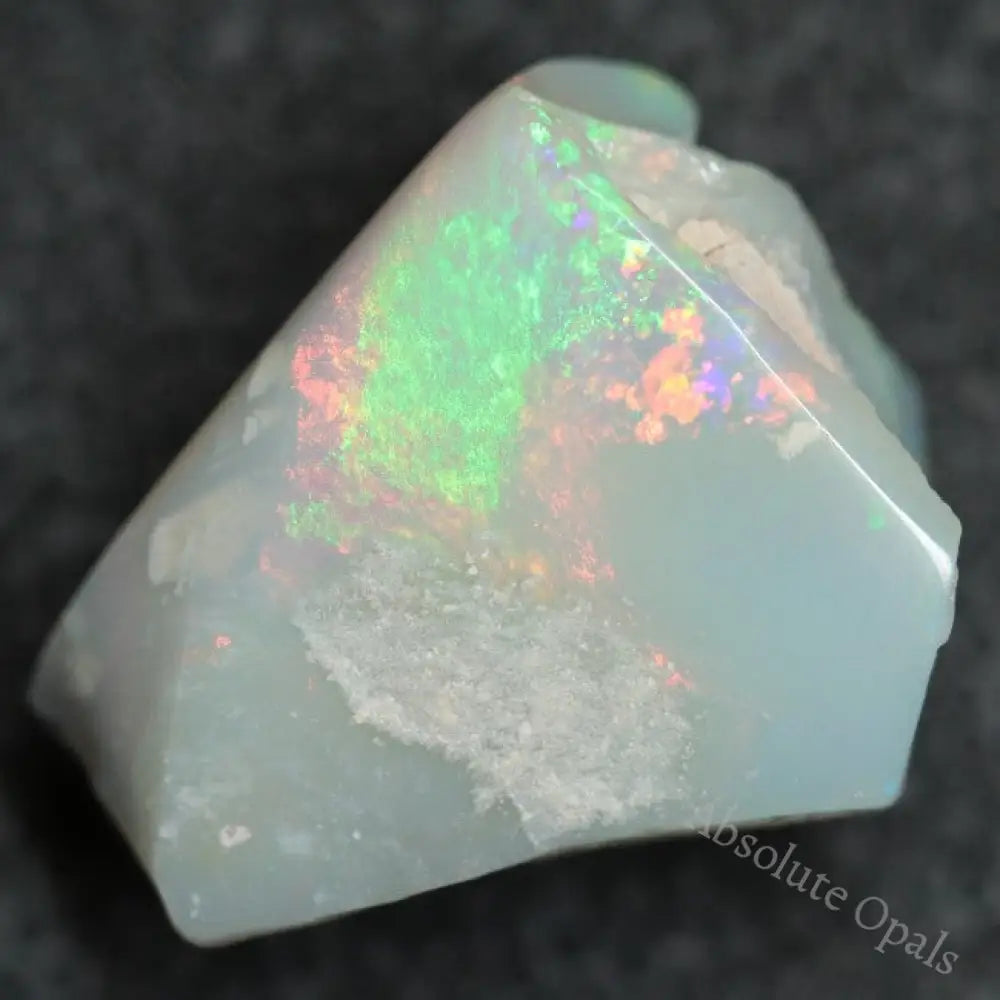 14.50Cts Australian Opal Rough Lightning Ridge Polished Specimen