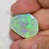 14.6 Cts Australian Solid Rough Opal Rub Lightning Ridge