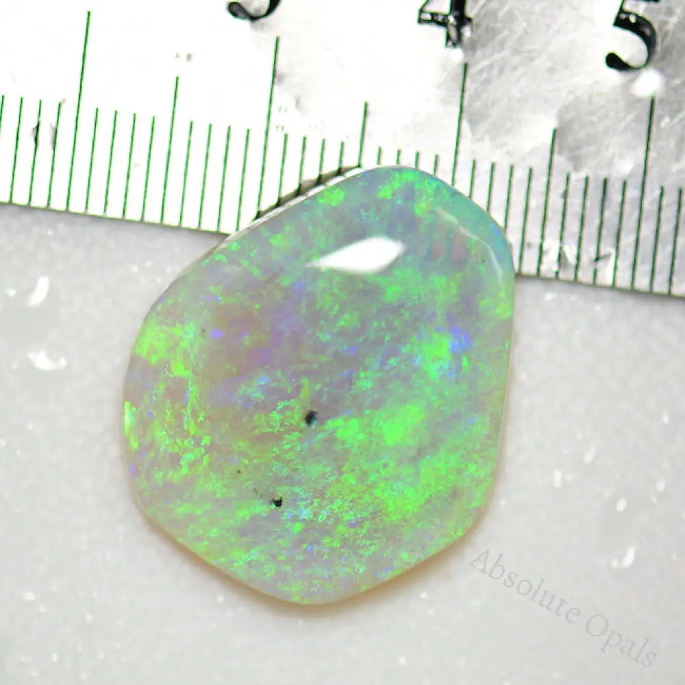 14.6 Cts Australian Solid Rough Opal Rub Lightning Ridge