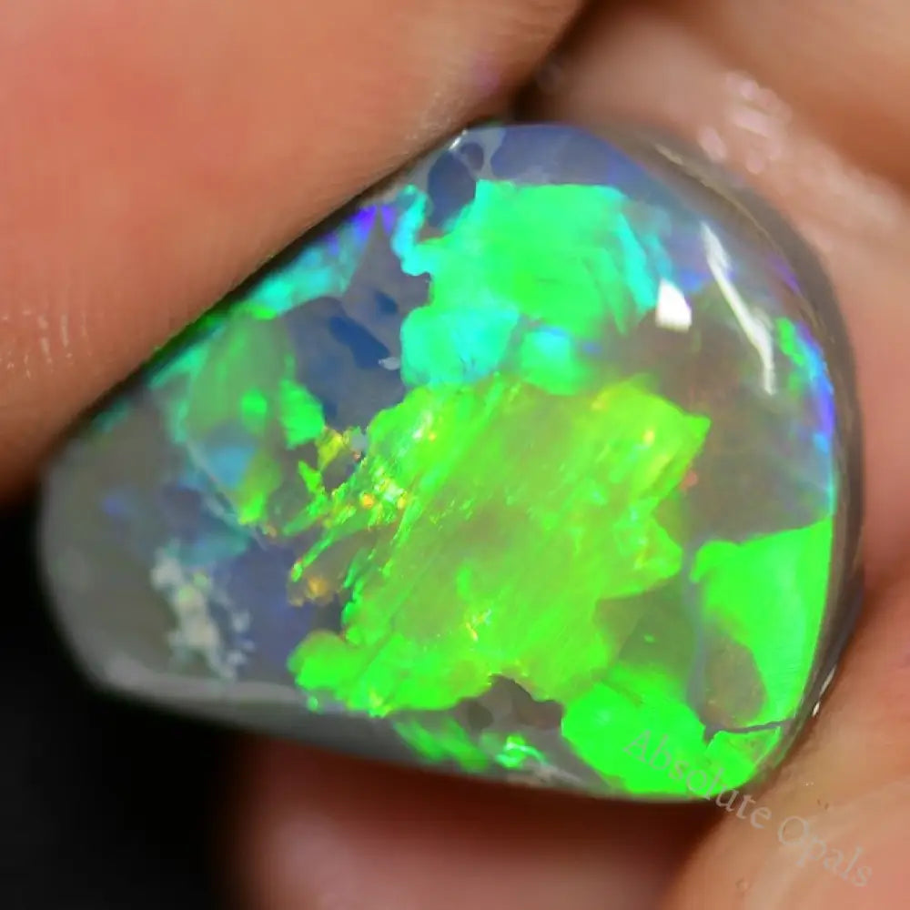 14.8 Cts Australian Rough Opal Rub Lightning Ridge