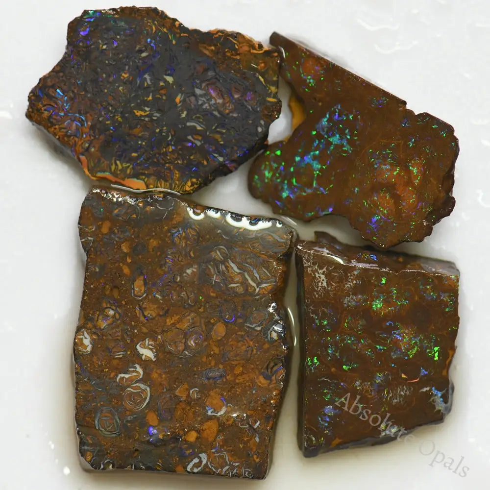 141 Cts Australian Boulder Opal Rough Parcel