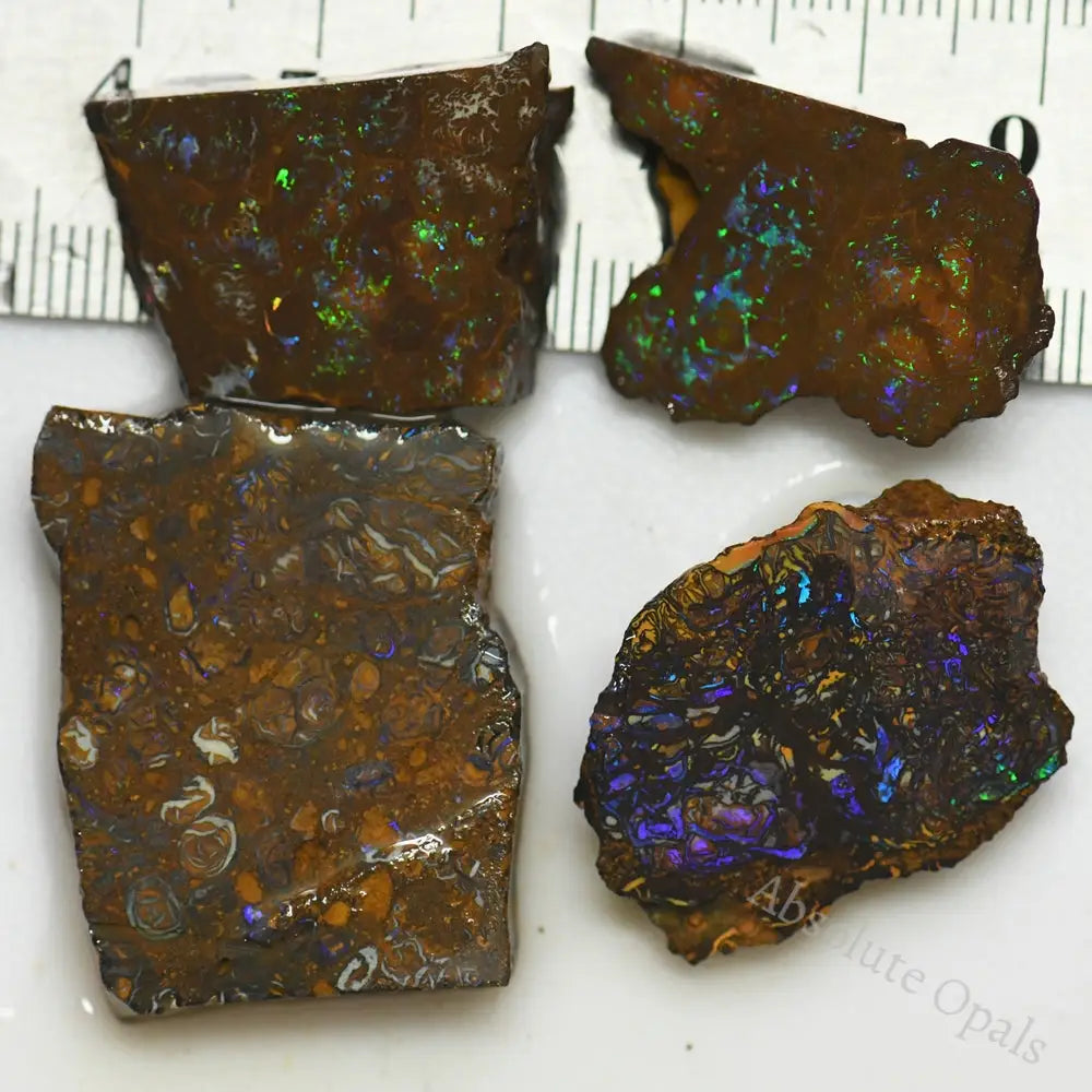 141 Cts Australian Boulder Opal Rough Parcel