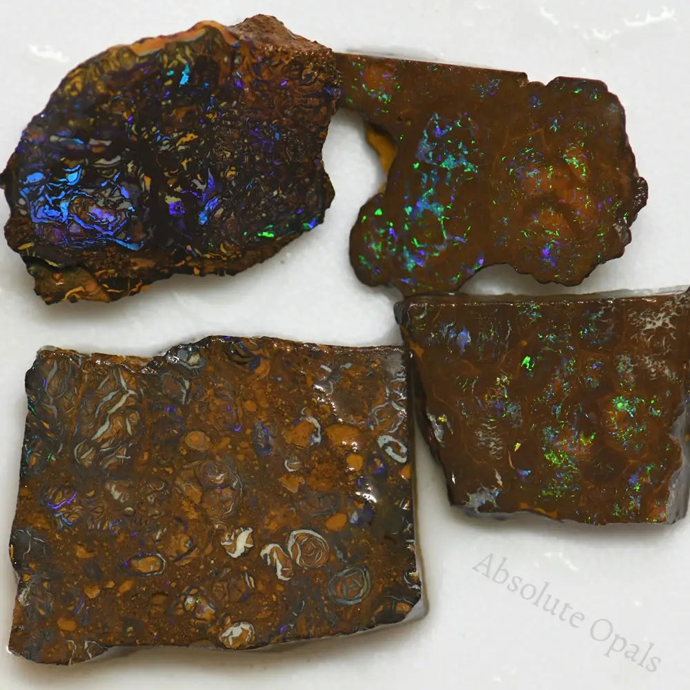 Australian Boulder Opal Rough Parcel