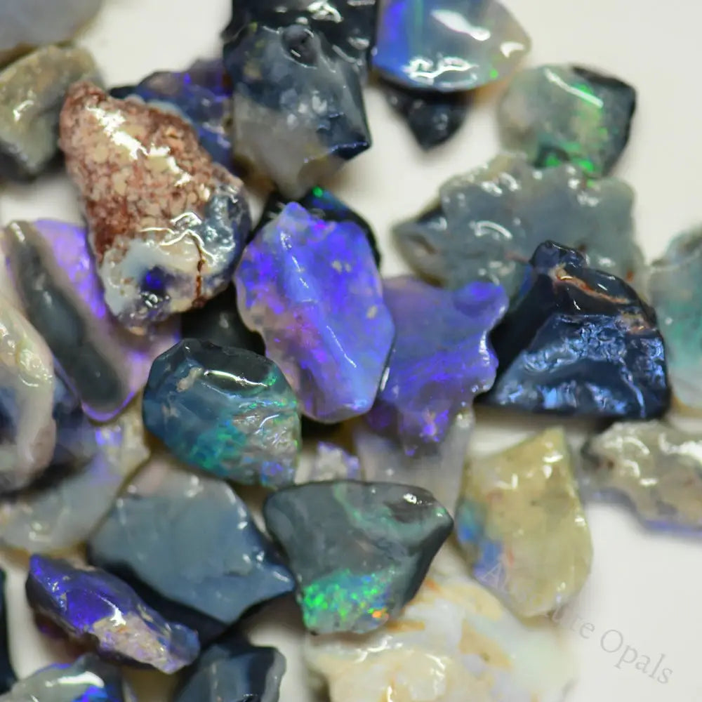 Black Rough Opal