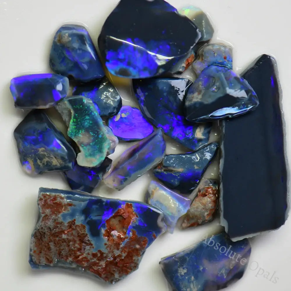 Rough Black Opal