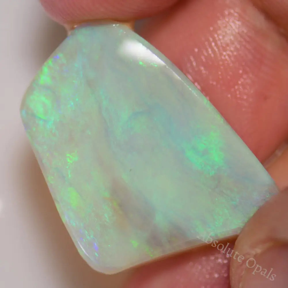 15.05 Cts Australian Rough Opal Rub Lightning Ridge Single