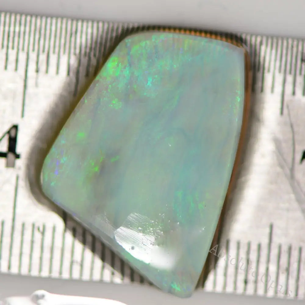 15.05 Cts Australian Rough Opal Rub Lightning Ridge Single