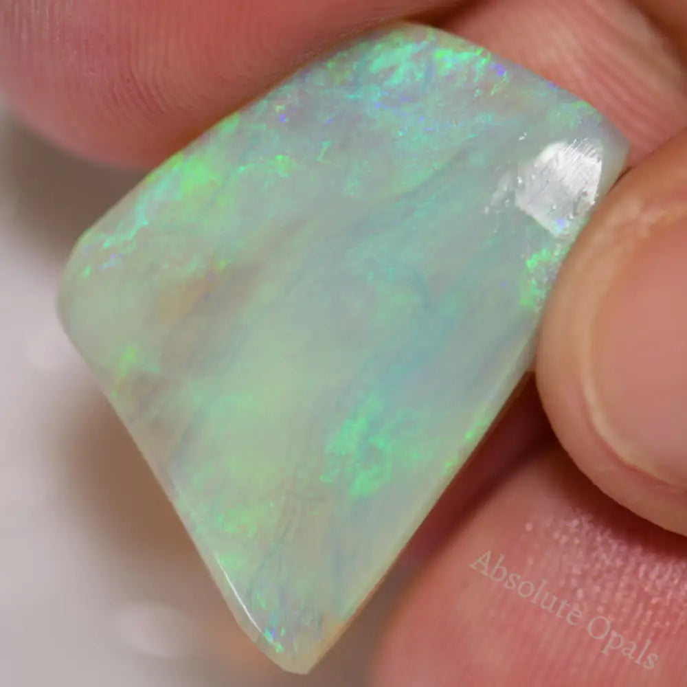 15.05 Cts Australian Rough Opal Rub Lightning Ridge Single