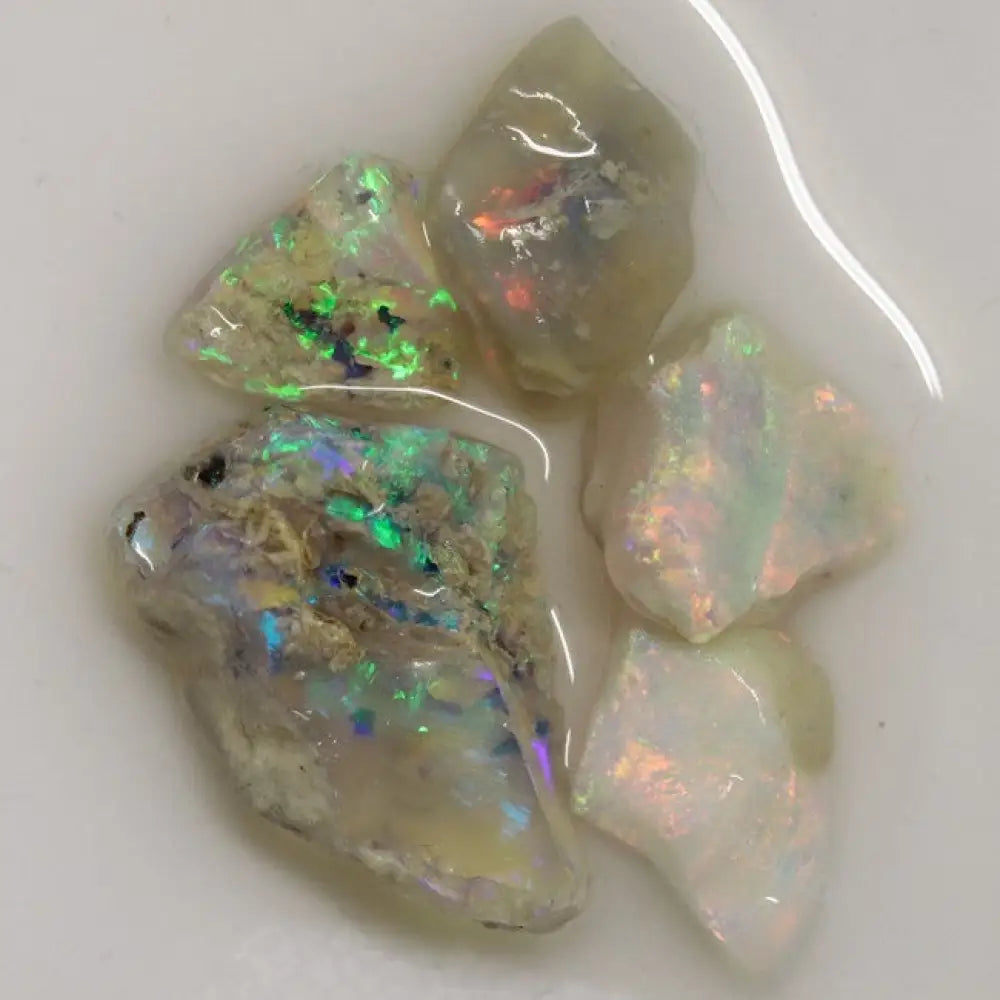 15.35 Cts Opal Rough Parcel 9.3-18.3X7.3-13.0X5.4-7.6Mm