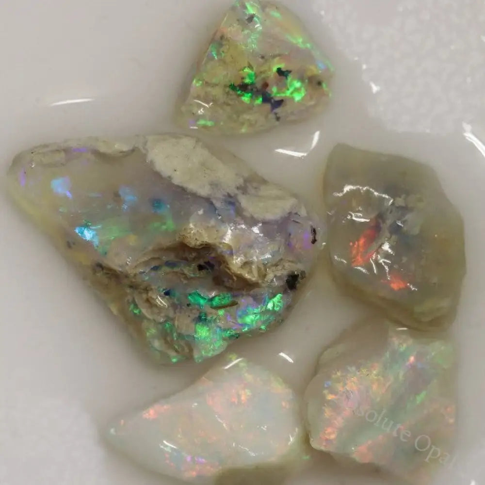 15.35 Cts Opal Rough Parcel 9.3-18.3X7.3-13.0X5.4-7.6Mm