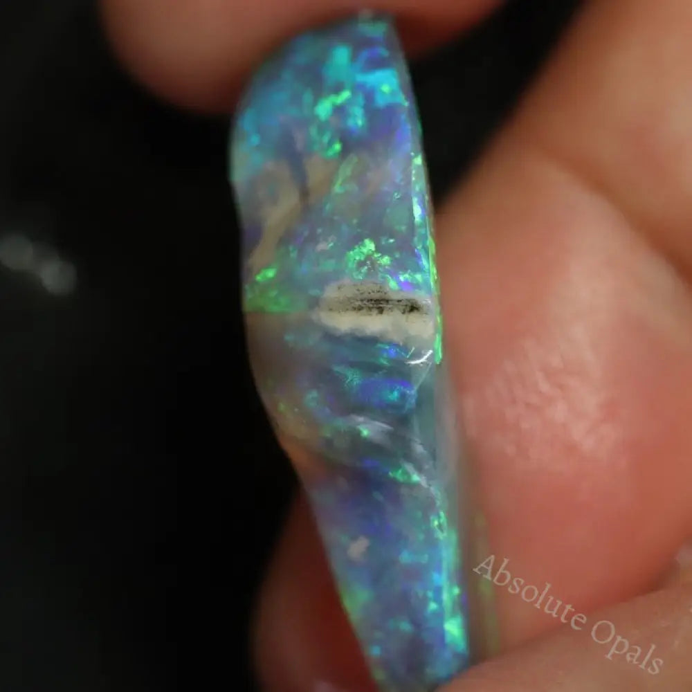 15.55 Cts Australian Lightning Ridge Opal Gem Rough For Carving