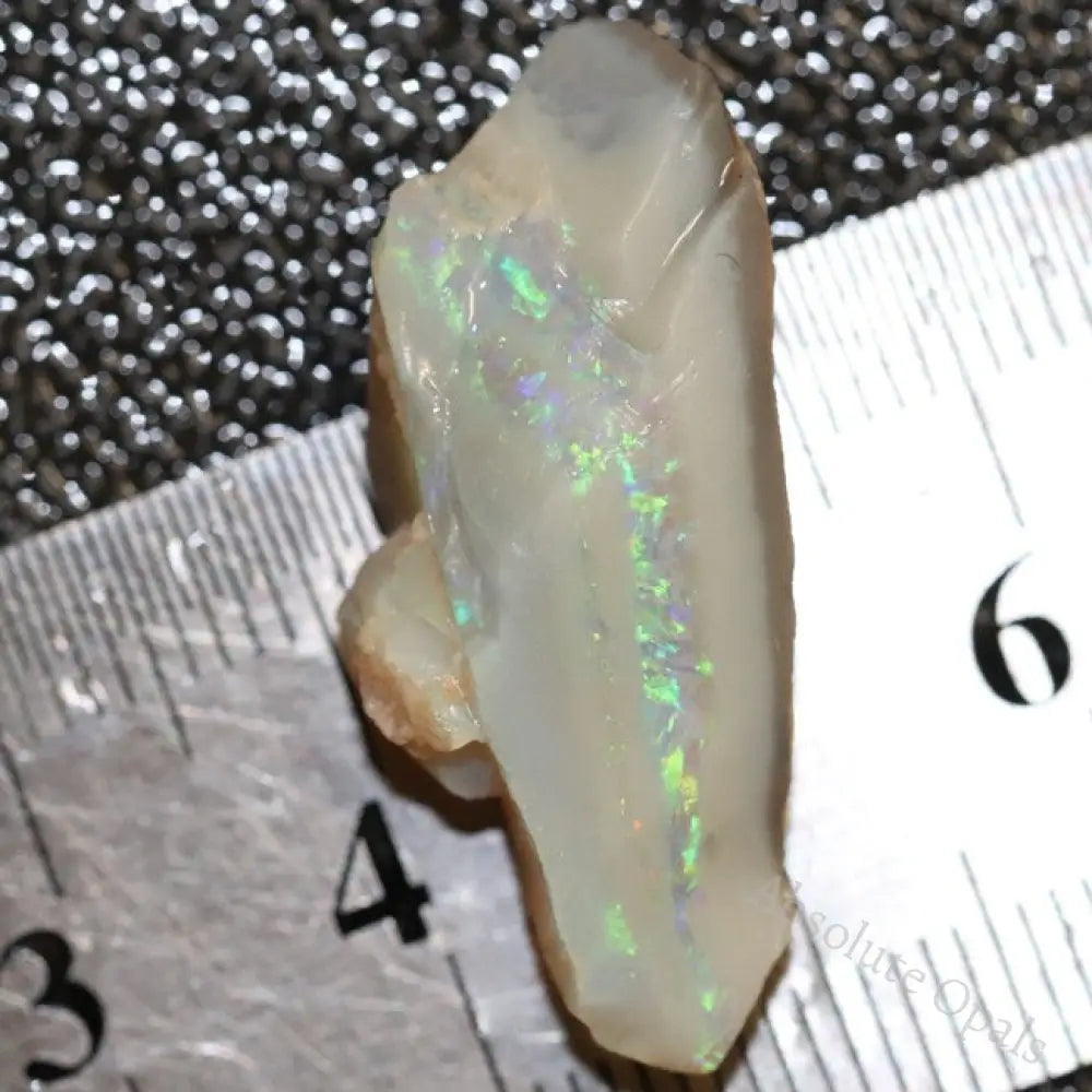 15.60 Cts Australian Semi-Black Opal Rough Lightning Ridge