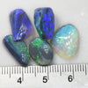 15.63 cts Rough BlackOpal Rubs Parcel Lightning Ridge