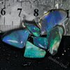 Australian Black Opal Rough Parcel, Rubs Lightning Ridge