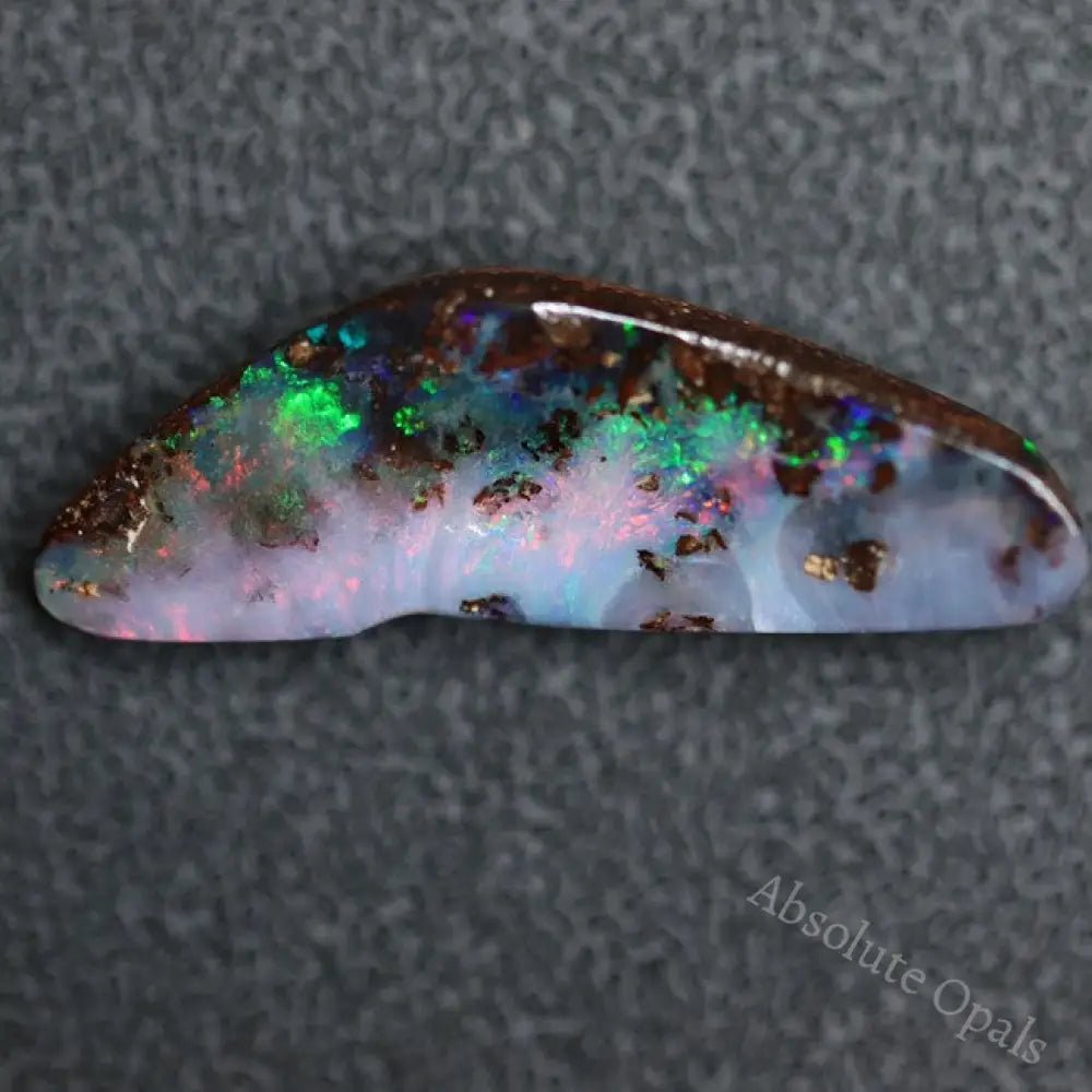 15.95 Cts Australian Boulder Opal Cut Loose Stone