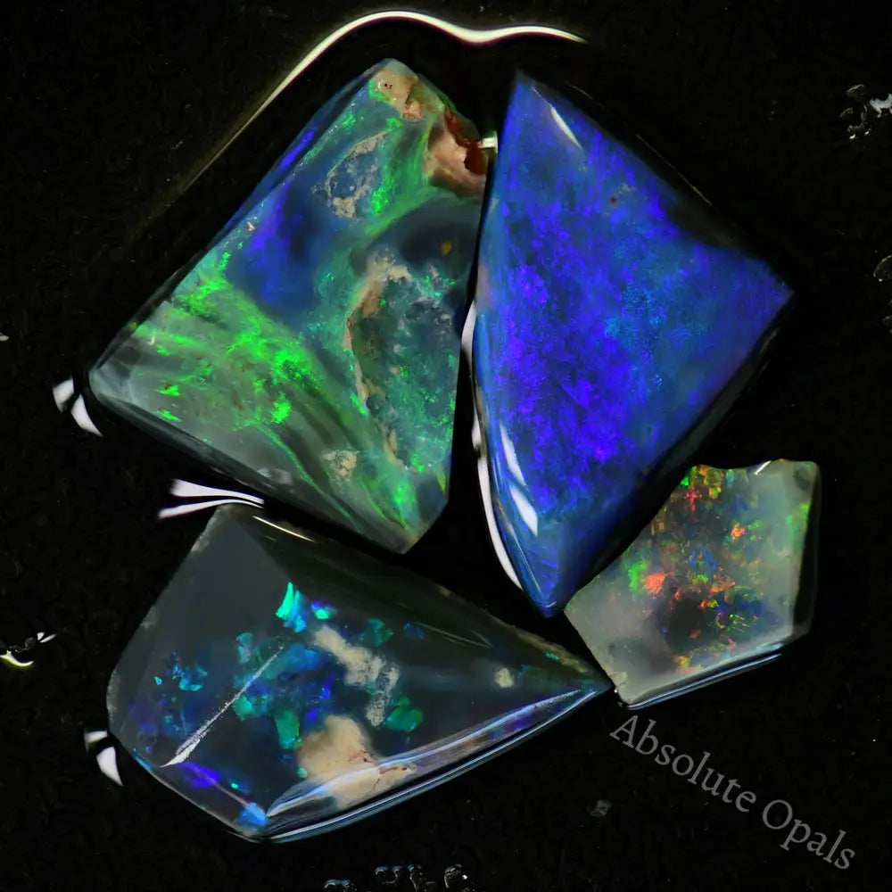 black rough opal