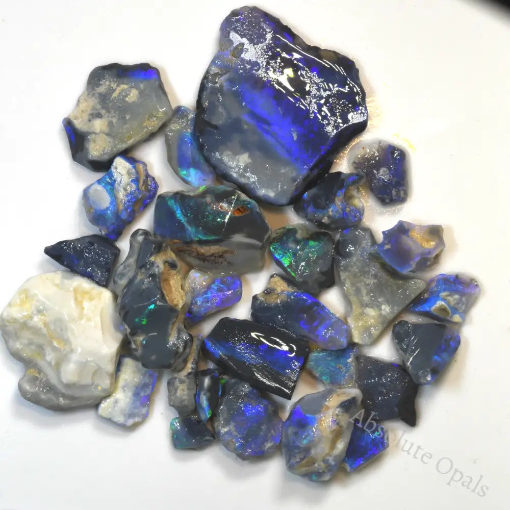 black opal rough