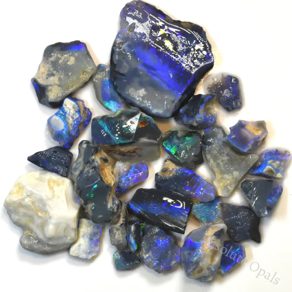 black opal rough