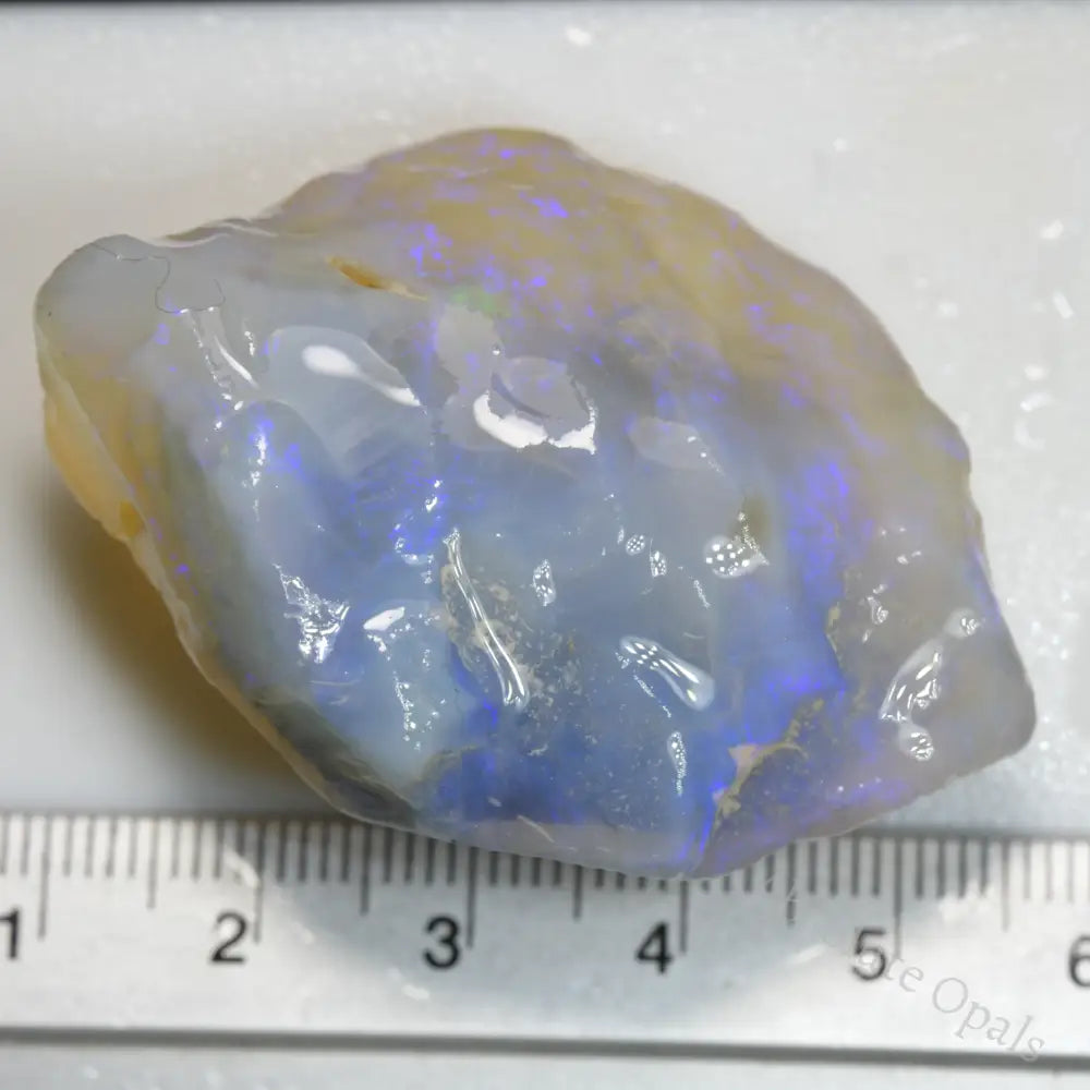 155 cts Australian Rough Opal Lightning Ridge -Electric Purple