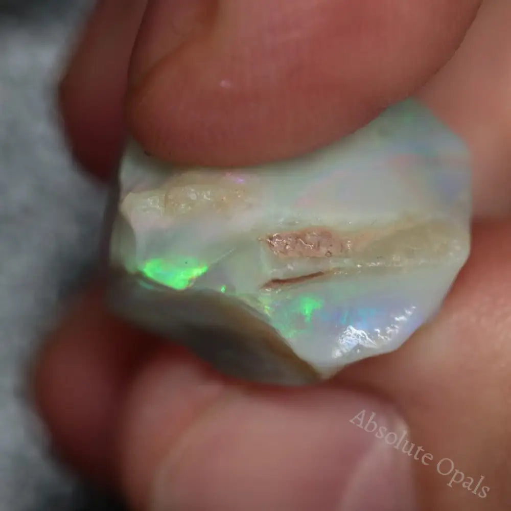 16.0 Cts Australian Lightning Ridge Opal Rough For Carving Single