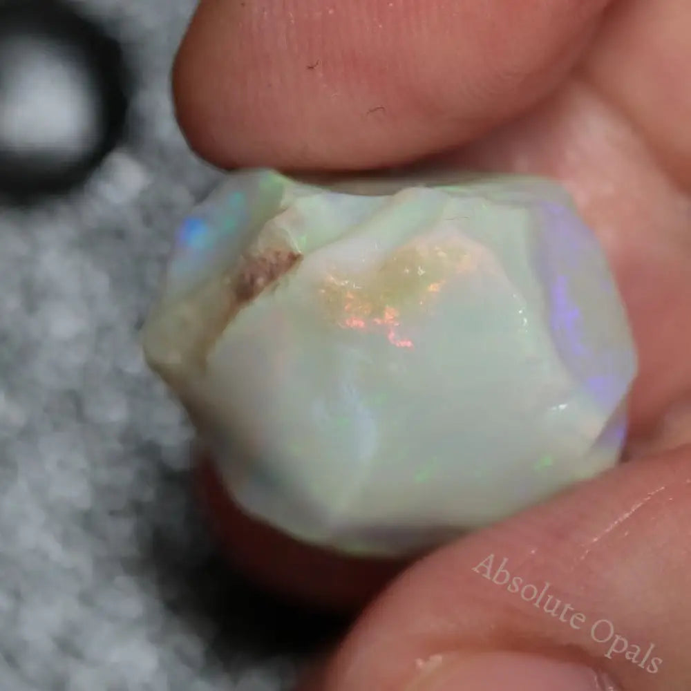 16.0 Cts Australian Lightning Ridge Opal Rough For Carving Single