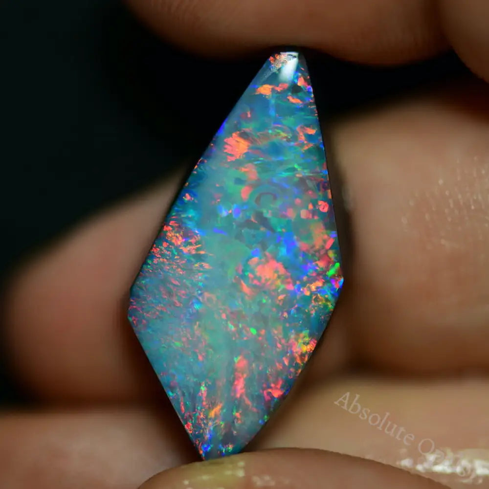 16.0 Cts Australian Opal Doublet Stone Rough Rub Lightning Ridge