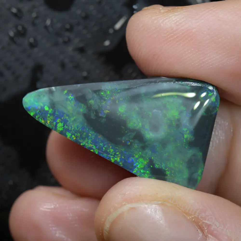 Australian black Rough Opal