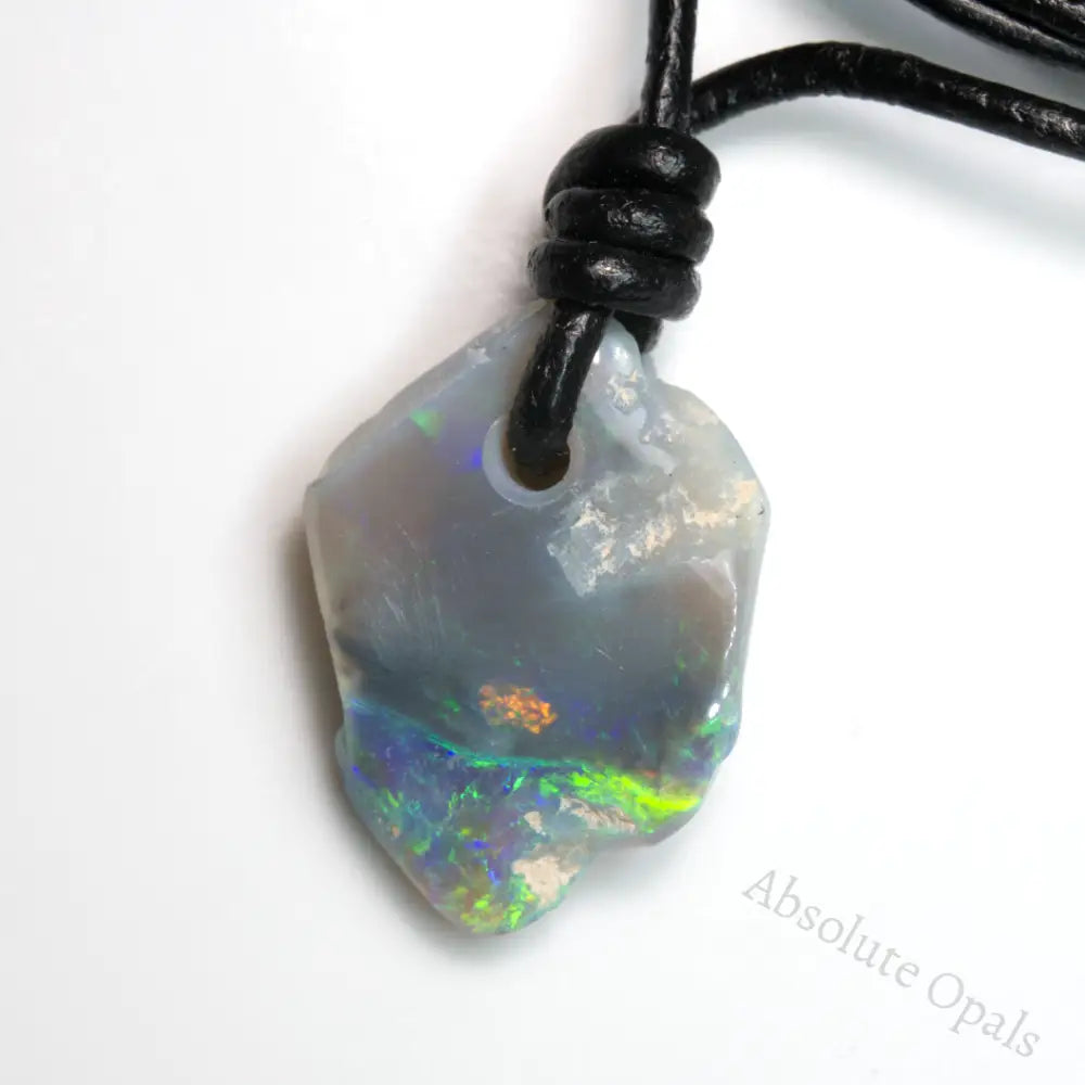 Australian Opal Pendant Necklace