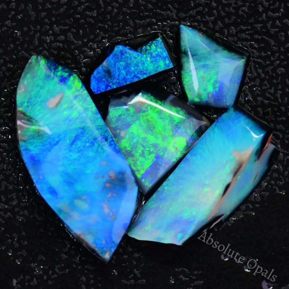 black rough opal