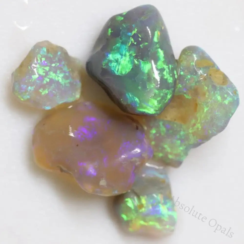 16.35 Cts Opal Rough Parcel 8.1-13.6X7.6-10.9X4.7-7.7Mm