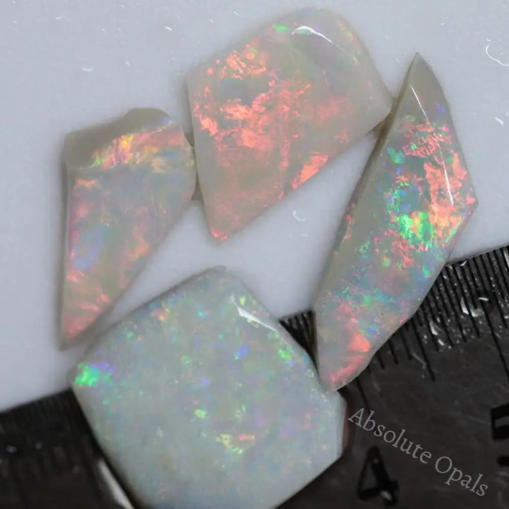 16.45 Cts Australian Opal Rough Parcel Rubs Lightning Ridge