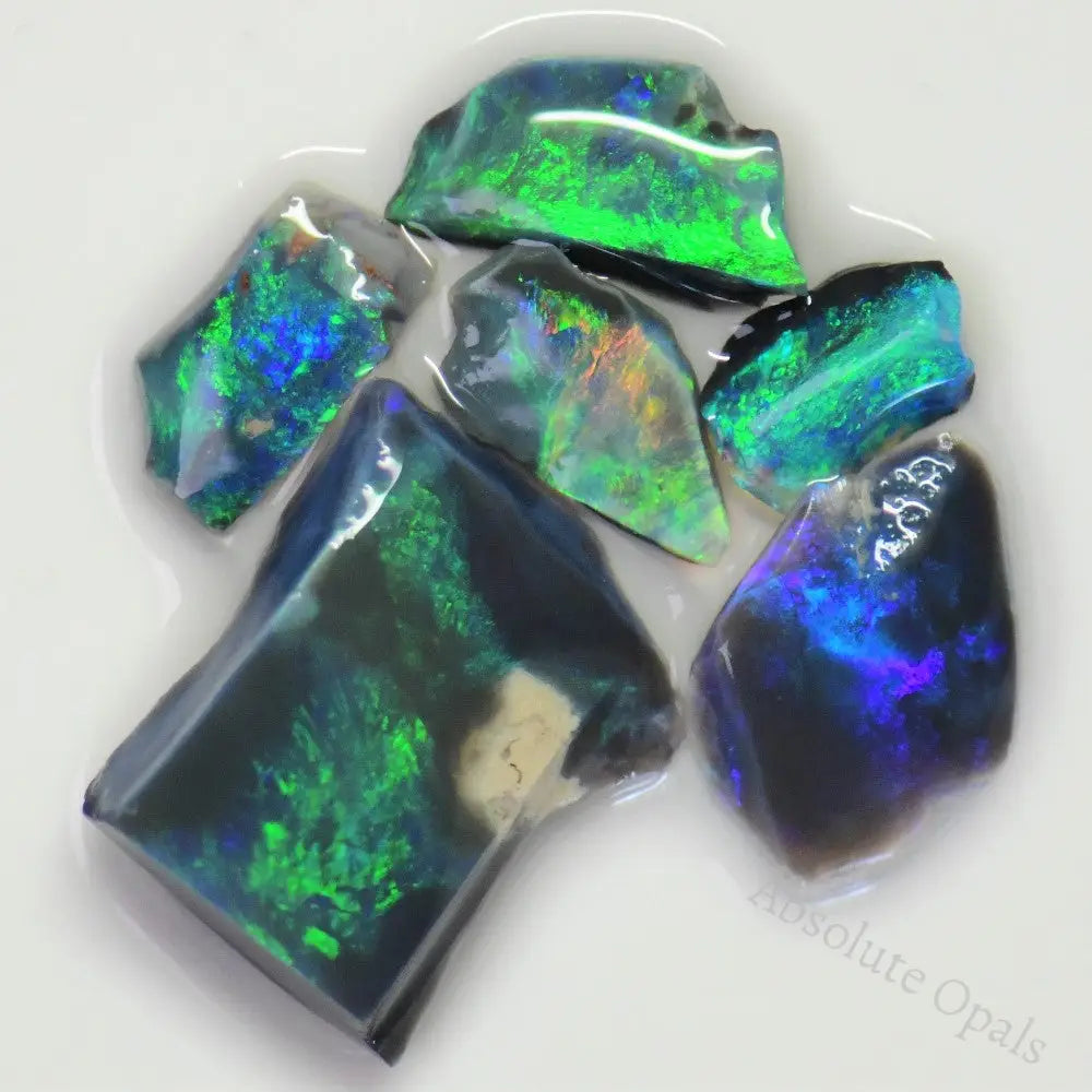 Australian Rough Opal Parcel, Rubs, Lightning Ridge