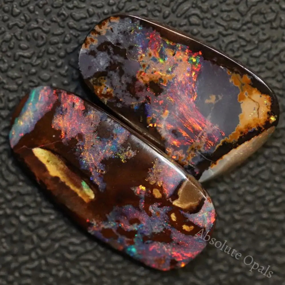 Australian Boulder Opal Cut Loose Stone Parcel